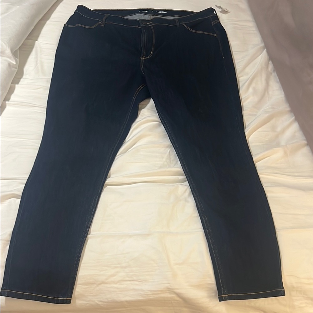 Old Navy Blue Skinny High Rise Jeans
